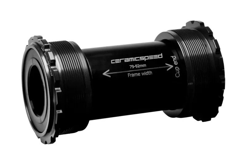 CeramicSpeed T45 Shimano 24mm Coated Bottom Bracket In Black