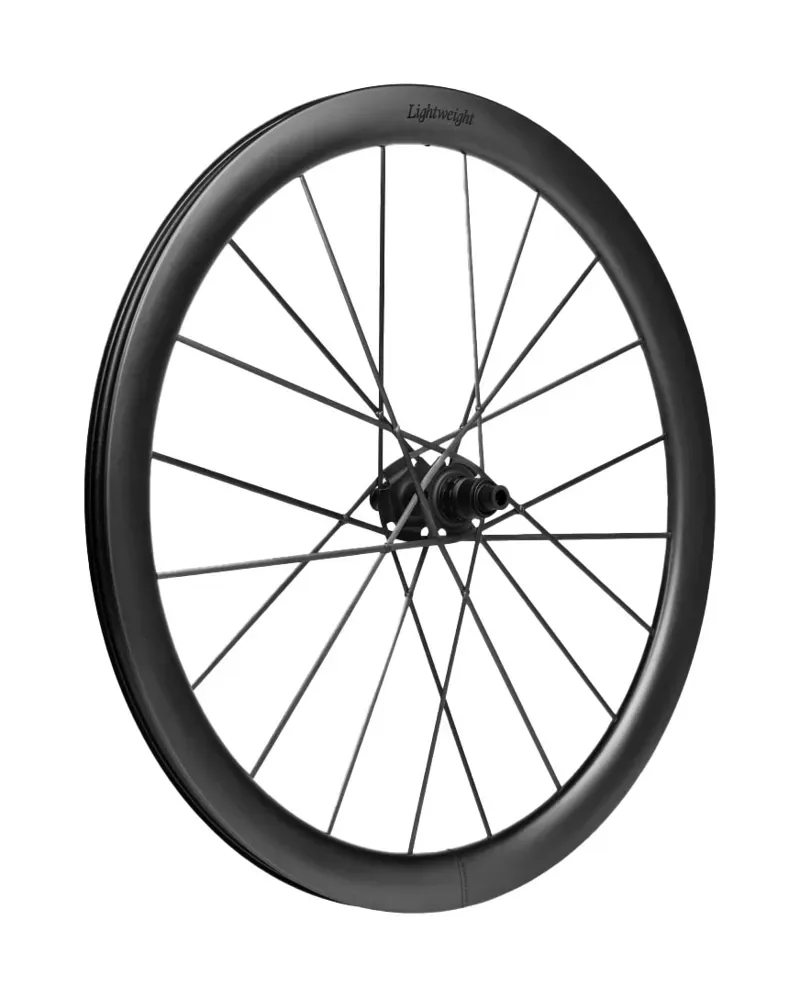 Lightweight Meilenstein ART Evo Disc Brake Road Carbon Wheelset Schwartz Ed Black-2