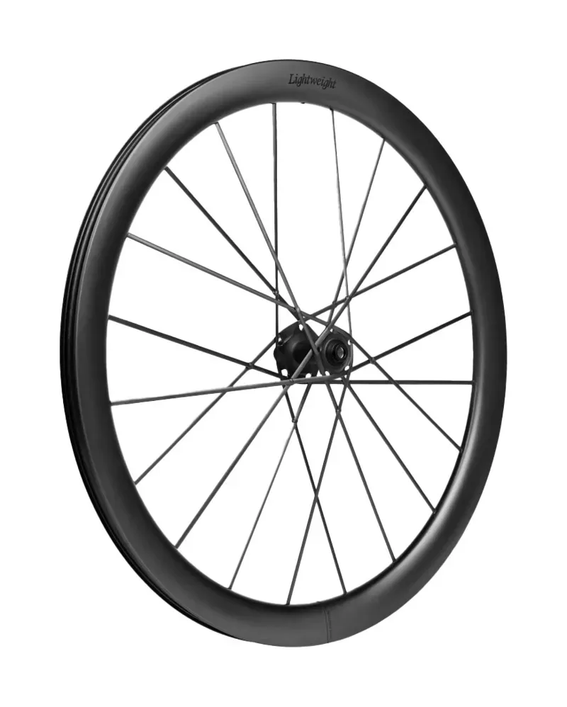 Lightweight Meilenstein ART Evo Disc Brake Road Carbon Wheelset Schwartz Ed Black