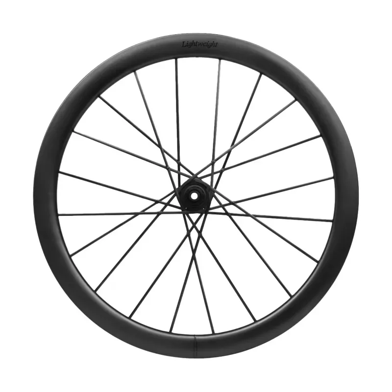 Lightweight Meilenstein ART Evo Disc Brake Road Carbon Wheelset Schwartz Ed Black-3