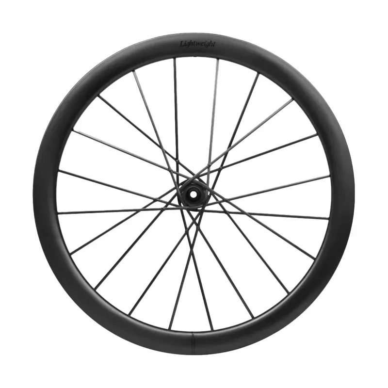 Lightweight Meilenstein ART Evo Disc Brake Road Carbon Wheelset Schwartz Ed Black-4