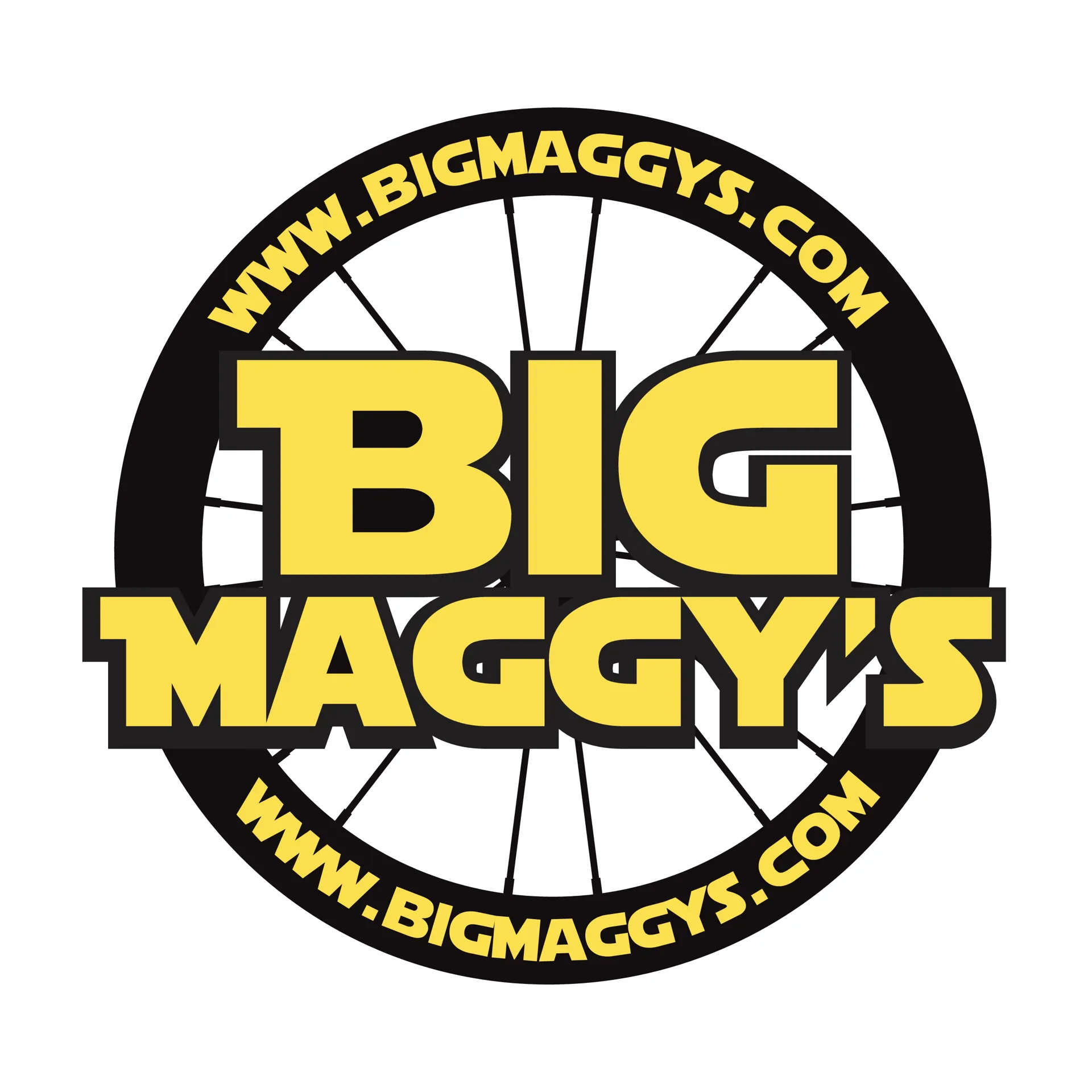 Big Maggy&rsquo;s wheel logo