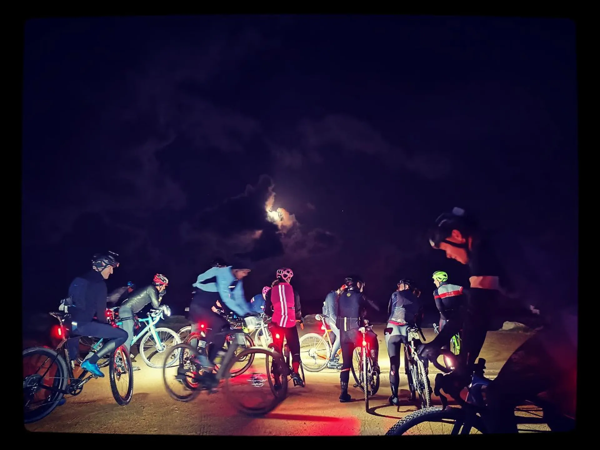 Time together on the bikes