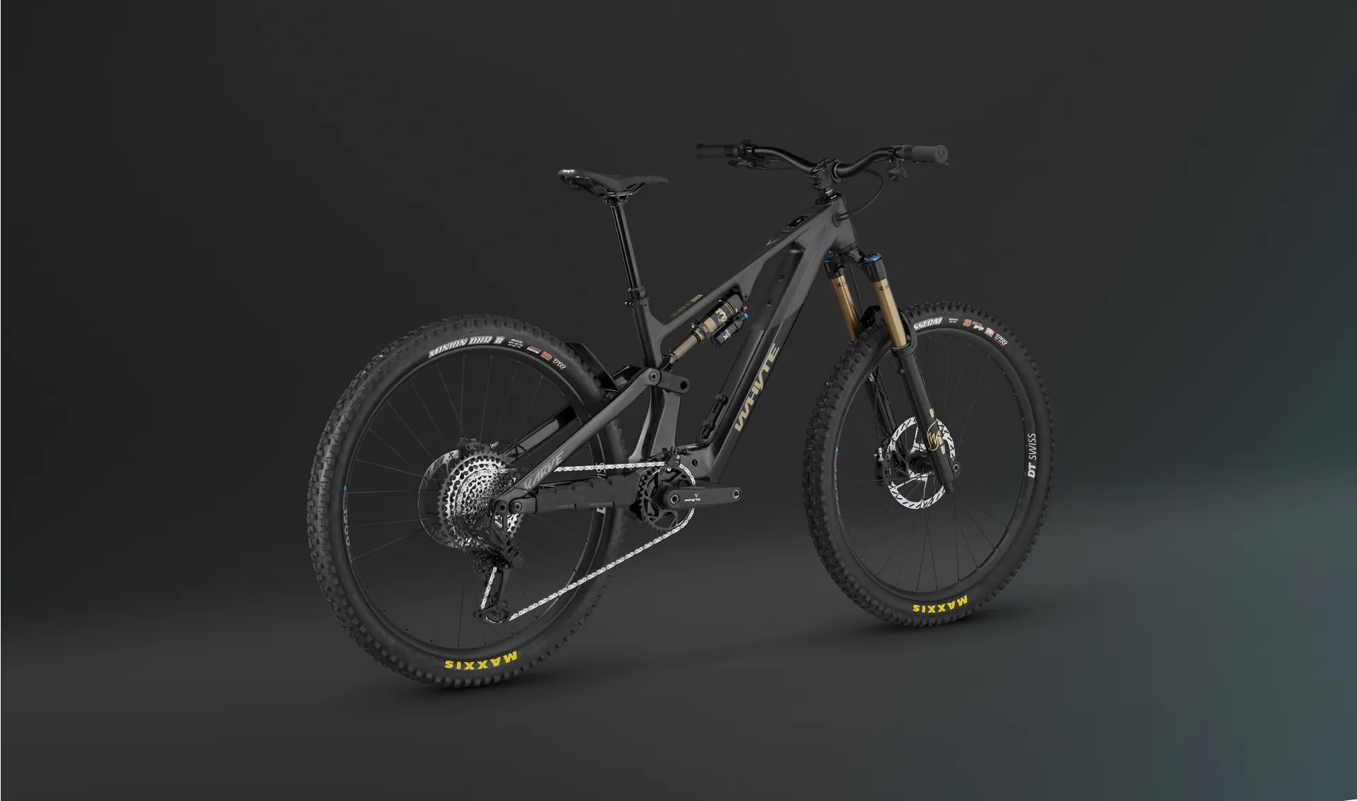 Dark grey Whyte KARVE RSX mountain bike