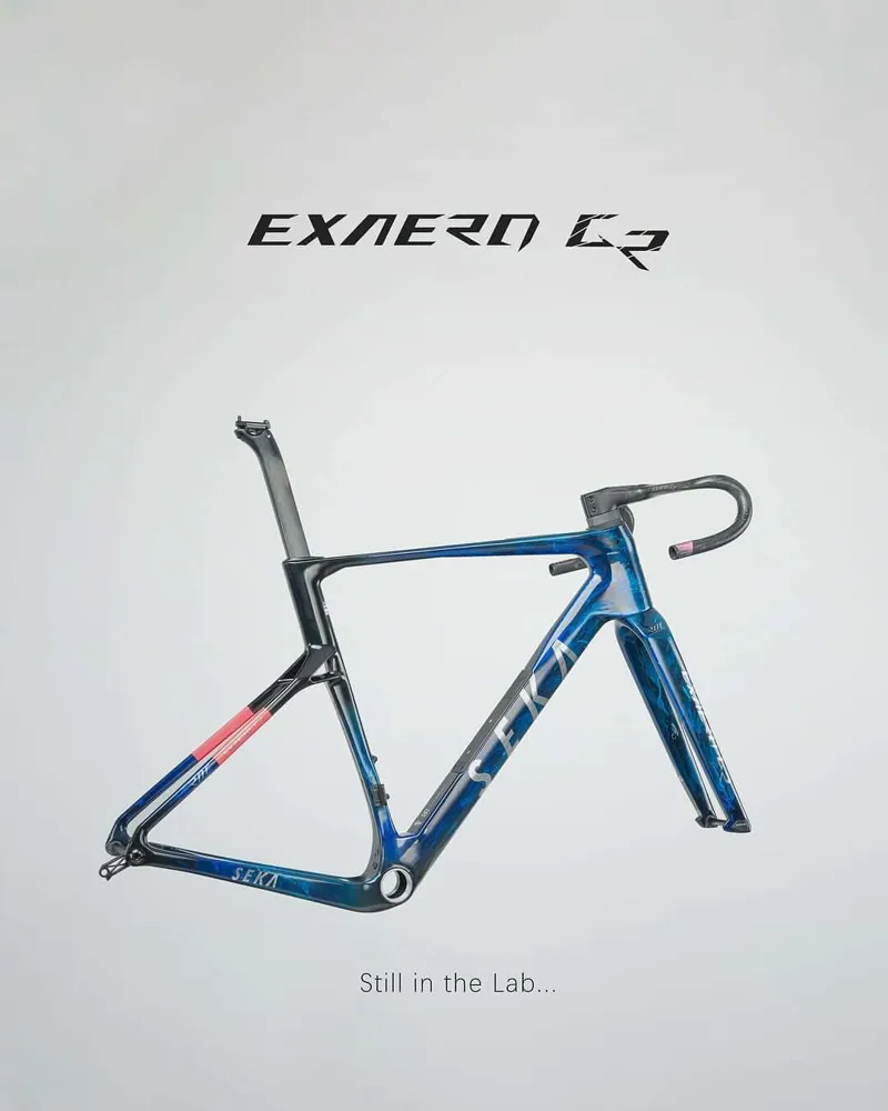 ExAero GR RDC Frameset 56cm inc Gladius Handlebar Mariana Blue-5